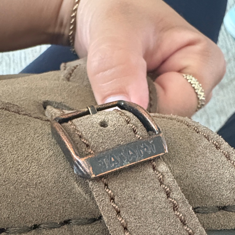 Birkenstock  Brown Suede Clogs - Picture 6 of 11